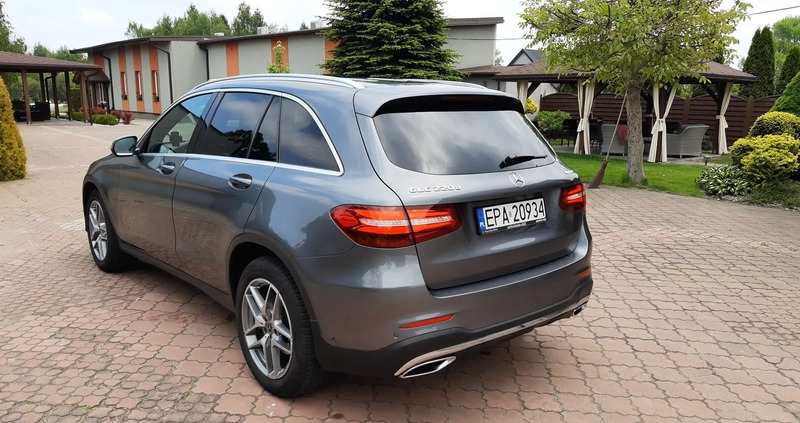 Mercedes-Benz GLC cena 146000 przebieg: 92000, rok produkcji 2017 z Pabianice małe 326